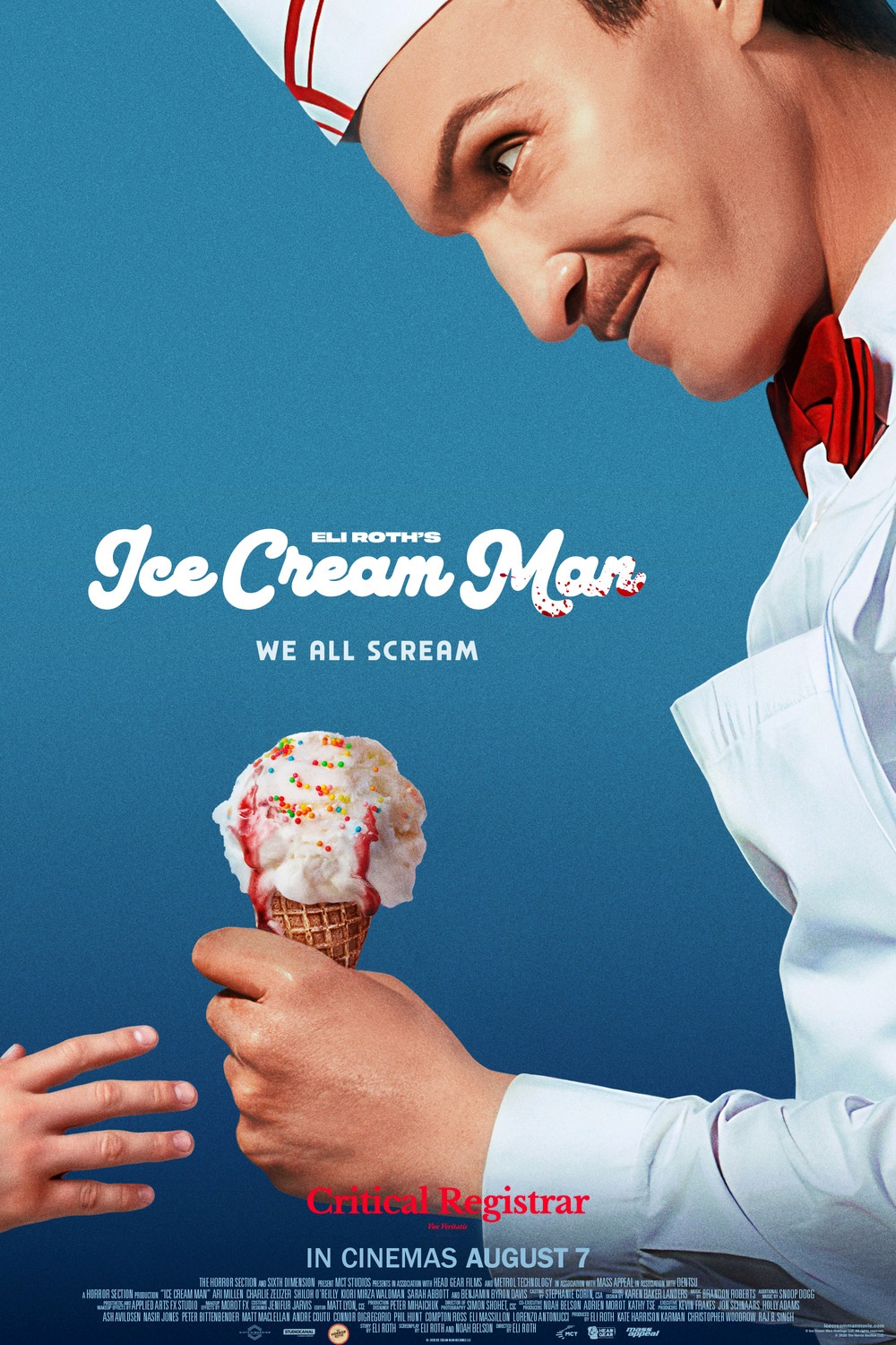 Ice Cream man poster critical registrar